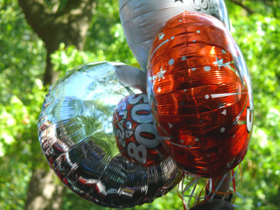Class of 2008 balloons