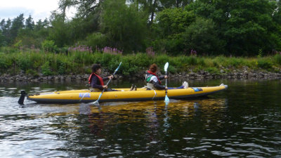 Caledonian Canal - kayaking