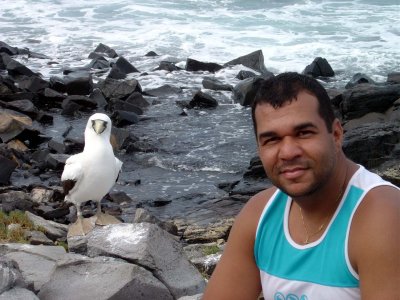 Fazendo pose - Ilha Siriba