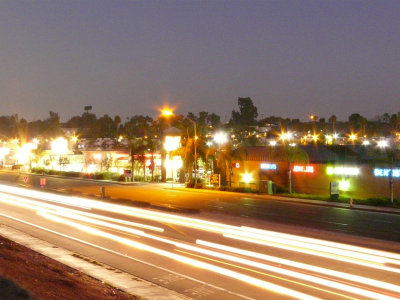 navajo rd @ night