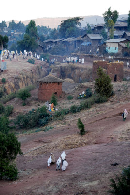 Village Scene: Lalibela