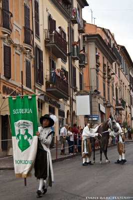 The parade of the Stabels - Il Palio degli Scuderie