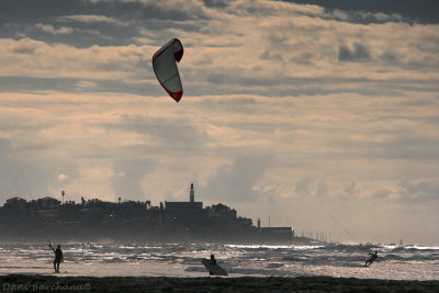 Kite surfing, Jaffa