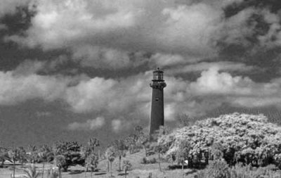 Jupiter lighthouse infrared smart brush
