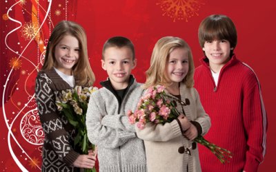 Kids on christmas background.jpg