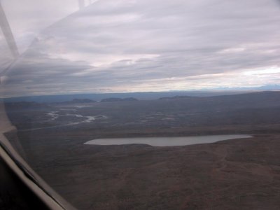 Við vorum að giska á að fyrir 10 árum var þetta land undir jökli
