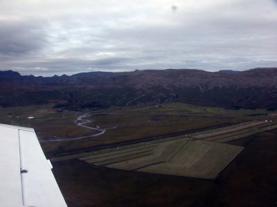 Þarna komum við niður eftir frægan túr
