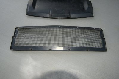 914-6 GT Front Oil Cooler Metal Cover, Cooler Support Plate and Air-Screen, OEM, NOS - Photo 4