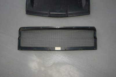 914-6 GT Front Oil Cooler Metal Cover, Cooler Support Plate and Air-Screen, OEM, NOS - Photo 5