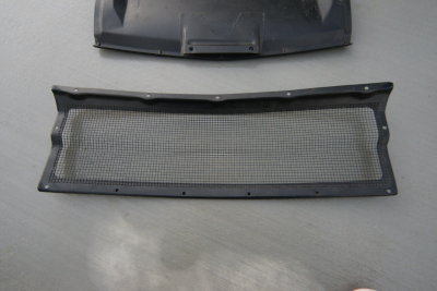 914-6 GT Front Oil Cooler Metal Cover, Cooler Support Plate and Air-Screen, OEM, NOS - Photo 25