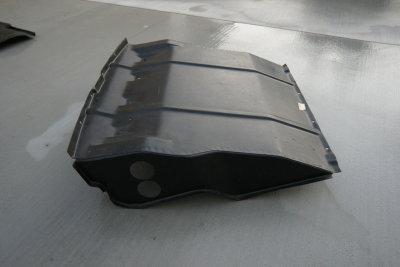 914-6 GT Front Oil Cooler Metal Cover, Cooler Support Plate and Air-Screen, OEM, NOS - Photo 8