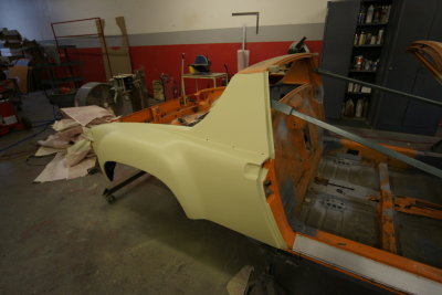 Chassis Restoration - Steel Fender Flares Completed - Photo 8JPG