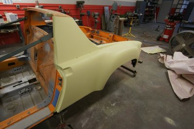 Chassis Restoration - Steel Fender Flares Completed - Photo 11