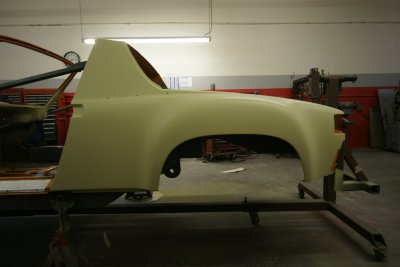Chassis Restoration - Steel Fender Flares Completed - Photo 14