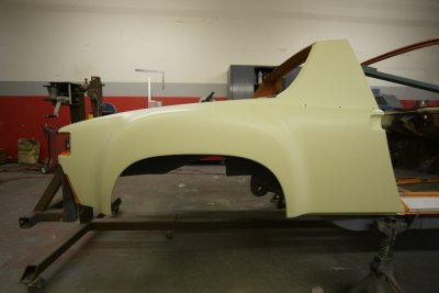 Chassis Restoration - Steel Fender Flares Completed - Photo 15