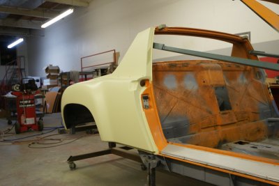 Chassis Restoration - Steel Fender Flares Completed - Photo 17