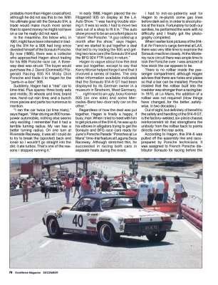 914-6 GT sn 914.043.1020 Sonauto #40 Le Mans Winning GT Excellence Mag December - Page 4