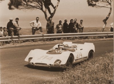 Hermann-Stommelen Porsche 908 Targa Florio 1969 Race Photo