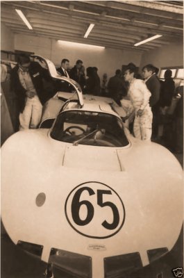 Chaparral Phil Hill Daytona 1966 Race Photo