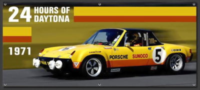 Daytona 914-6 GT Vinyl Banner