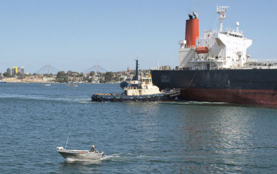 Tanker berthing