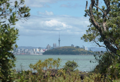 Auckland from Rangitoto Wharf