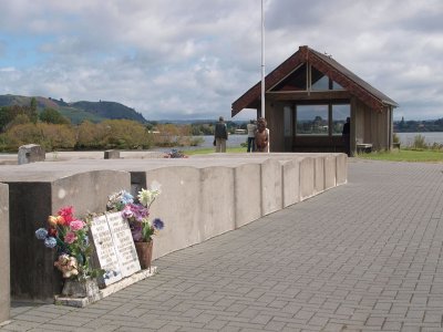 Memorial to soldiers, mainly Maori