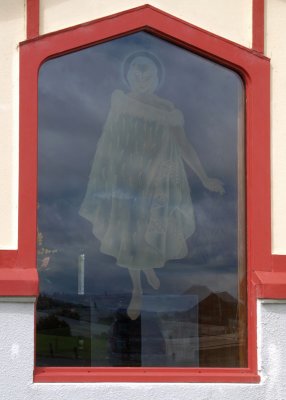 Window in Maori Church