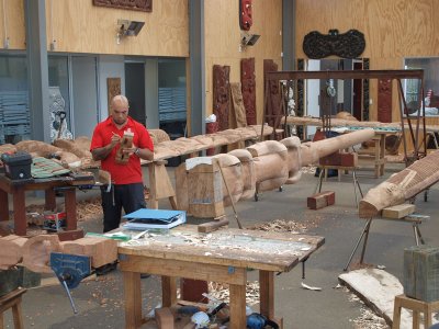 Wood carving workshop