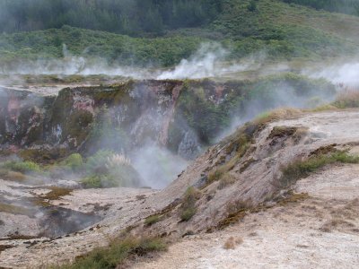 Steaming crater - 1