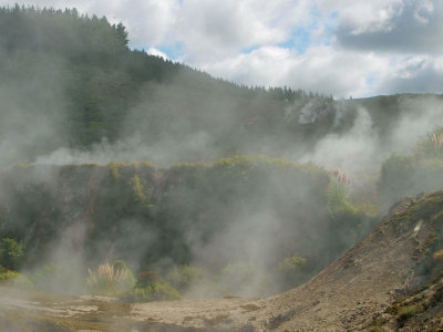 Steaming crater - 2