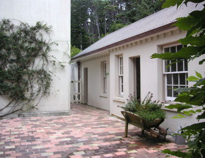 Courtyard and Servants' Wing