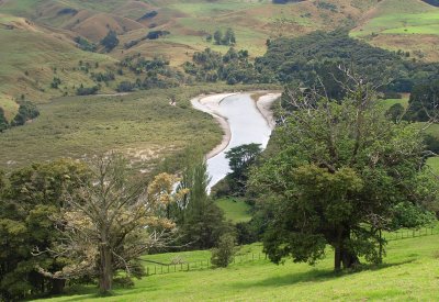 Puhoi River, looking downstream