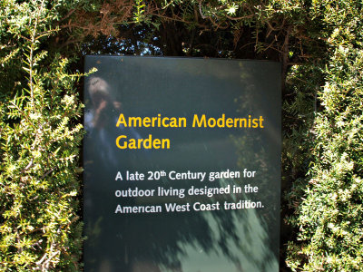 American Modernist Garden