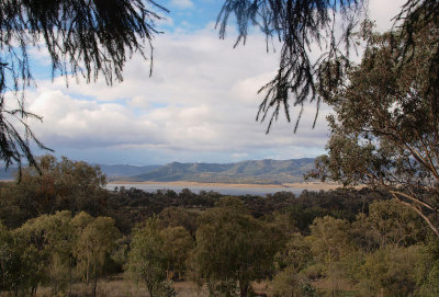 View over Burrendong Dam