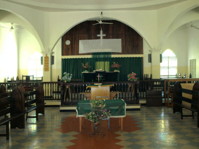 Interior, Methodist church