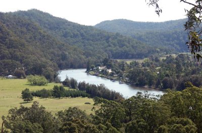 McDonald River from Devines Hill