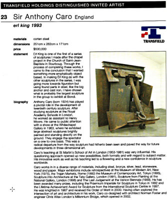 Catalogue Page: erl king 1993