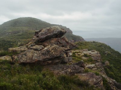 Rocks on a ridge-top  2