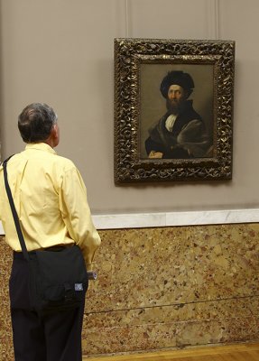 Admiring Raphaels Portrait of Baldassare Castigliioni- c.1514-15