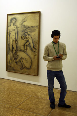 Pompidou The Pose and Matisse's Study for Luxury II ,jpg