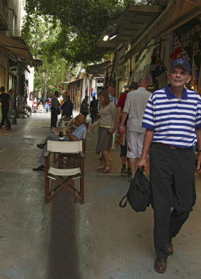 Athens - Shady Plaka shopping street.jpg