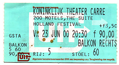 Zappa centraal tijdens het Holland Festival 2000