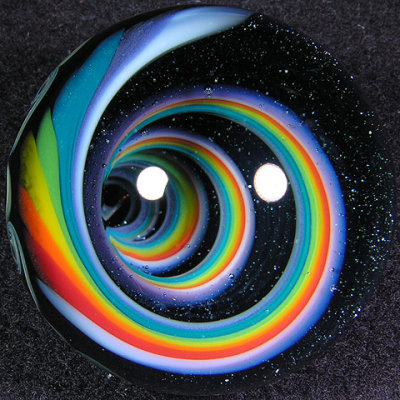  This sweet rainbow spirals WAAAAY down into this vortex.