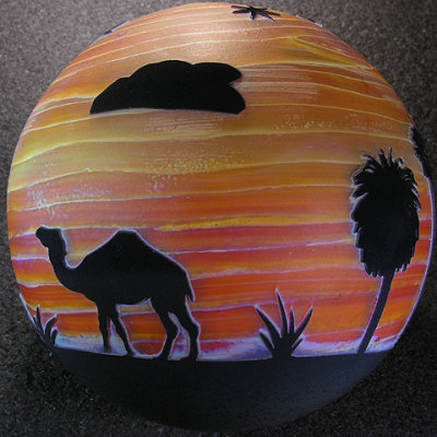 Sunset on the Sahara Size: 3.65 Price: SOLD