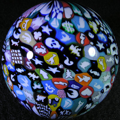 Murrini Sphere Plus Size: 2.44 Price: SOLD