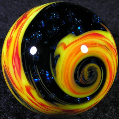 Steve Willis, Twisted Fire and Ice Size: 1.07 Price: SOLD