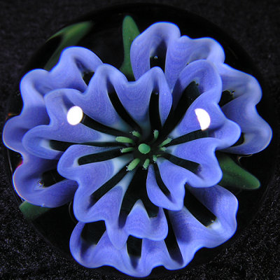 Fleur de Bleu Size: 1.16 Price: SOLD
