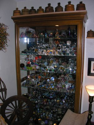 Left of the couch