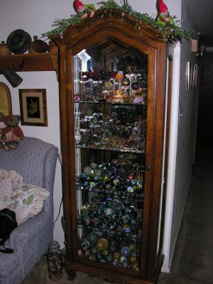 Across from the couch - Rocks and Space!